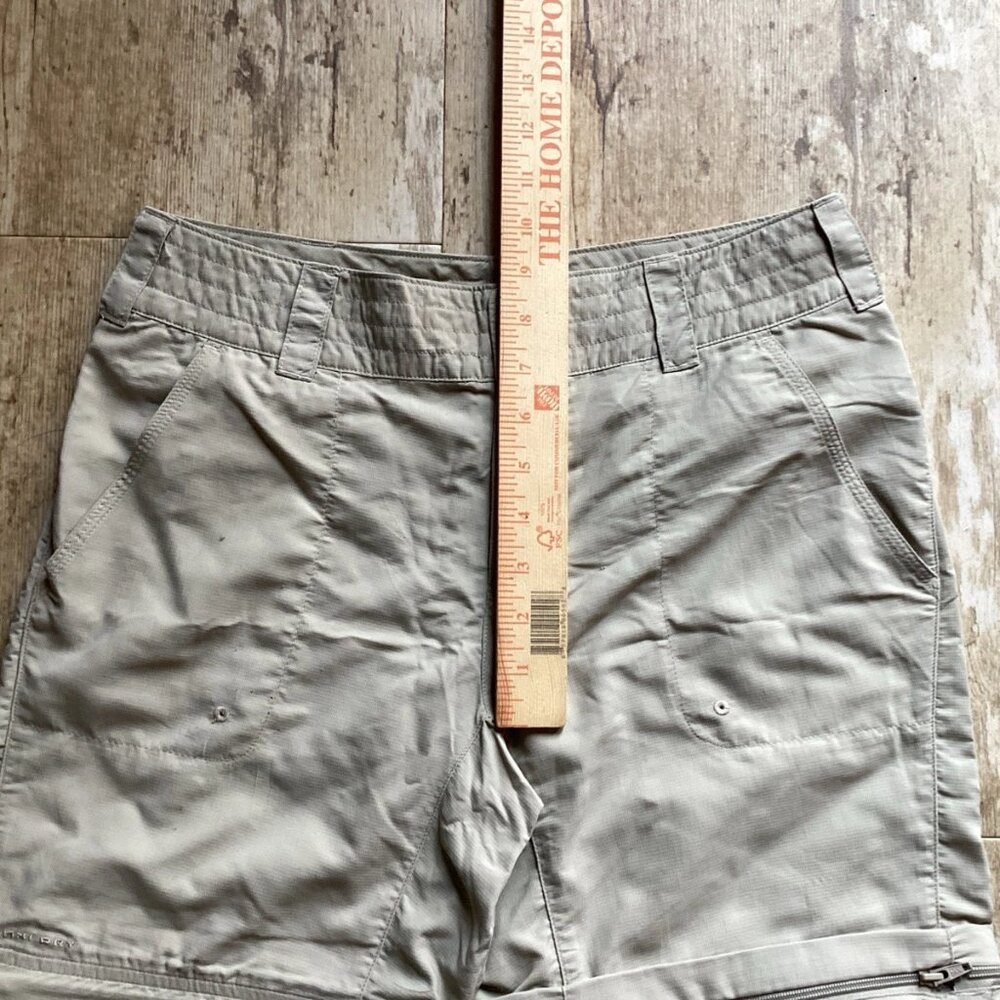 COLUMBIA Titanium Convertible Hiking Pants Beige Omni-Dri Women’s 6 - Picture 5 of 8